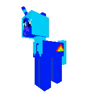 blue shimmer