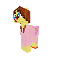 girl love eat meat and have dress