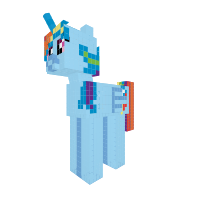 Rainbow dash alicorn