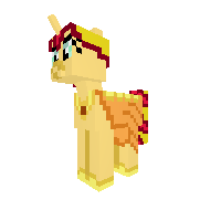 Sunset Shimer in gala dress
