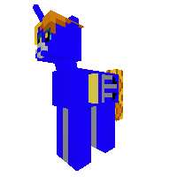 blue back