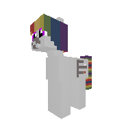 Rainbow Dash (Under Discords Spell) (With Wings)