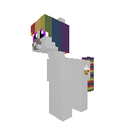 Rainbow Dash (Under Discord's Spell) (Without Wings)
