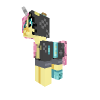 fluttershy spy costume
