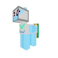 Rainbow Dash Nightmare Night version