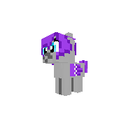 My sister as a pony .3.