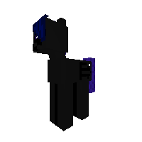 midnight glow (the emo pony)