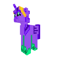 Custom Purple Alicorn