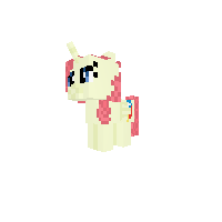 APPLE BLOOM WITH RAINBOW DASHS CUTIE MARK