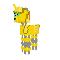 Minecontrolled golden baby