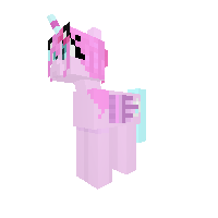 cotton candy pony