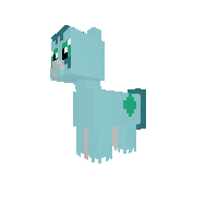 Ghost pony ( Green tear )