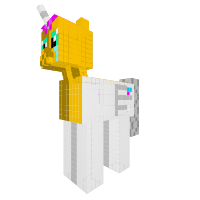 nightmare fluttershy and fluttershy mix