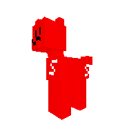 Red skittle pony