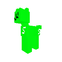 Green skittle pony
