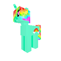 Rainbow glitter