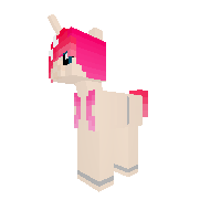 Pony i Made from a skin from minecraft