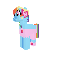 Rainbow dash in my gala dress