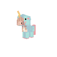 Unicorn Hoodie Girl ( Foal and my OC )