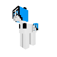 Blue panda