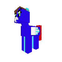 blue candy pony