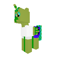 random pony (with suit)