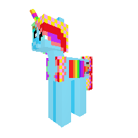 Queen Blue Sunset Spongebob