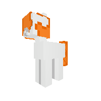 Orange Tear's Mane And Tail Base