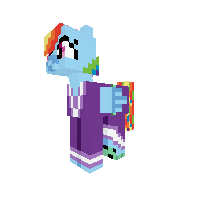 Rainbow Dash (Tank Robe)