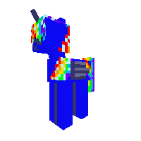 me rainbow canter