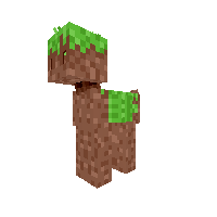 its a living grass block