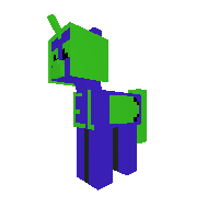 Blue alicorn