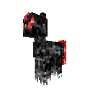 Red shine in the dark