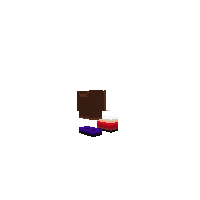 Brown shirt with gradient socks