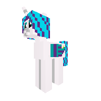 Rainbow pony