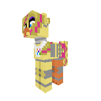 Toy Chica From FNAF 2 Pony Version