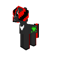 Shadow the Hedgehog(Earth Pony)