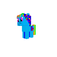 Filly rainbow dash