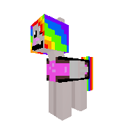 Neon cat