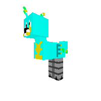 tropical bird (blue)