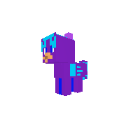 purple blue pegasus pony