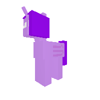 Purple Girl Pony