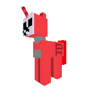 Old Po the tubbybot pony