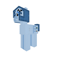 Pony blue