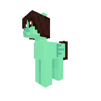 Basic Teal Pony