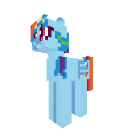 Tall Ranbow Dash