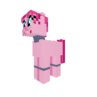 Pinkie pie as toy Freddy