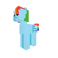 Rainbow Dash - Short mane
