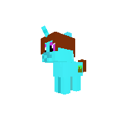 Steve From Minecraft Version Pony
