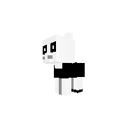 Black and White Peppa Pig